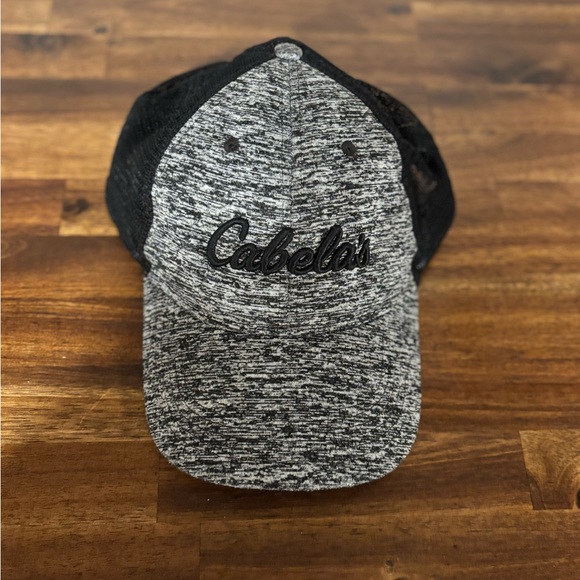 Cabela's Other - Cabela’s Trucker Hat Snap Back Gray & Black